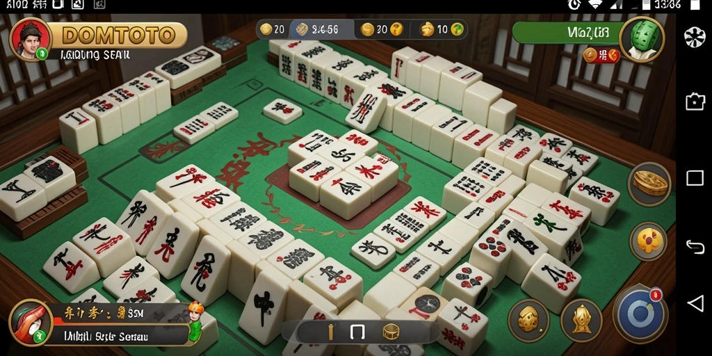 Screenshot gameplay DOMTOTO yang menarik dan menantang.