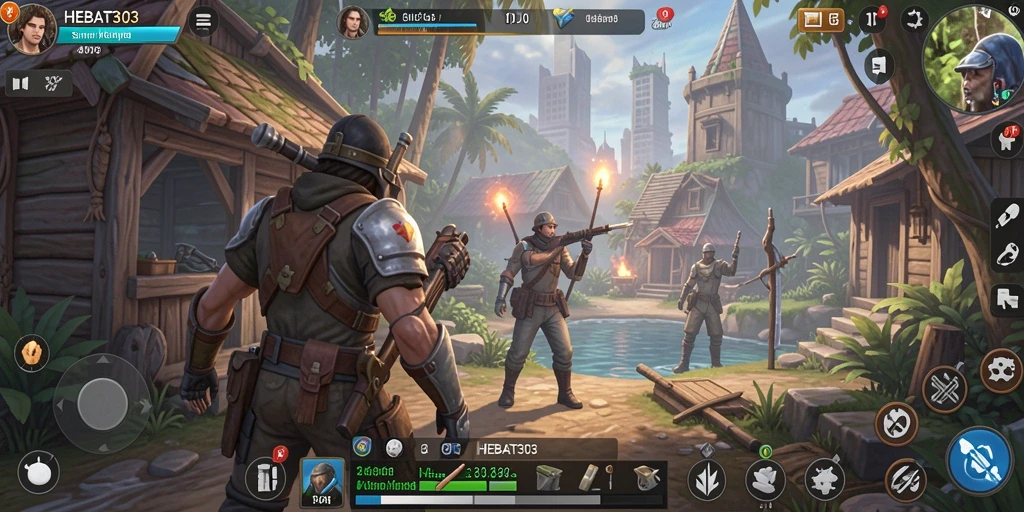 Tampilan menarik dalam gameplay HEBAT303 yang interaktif.
