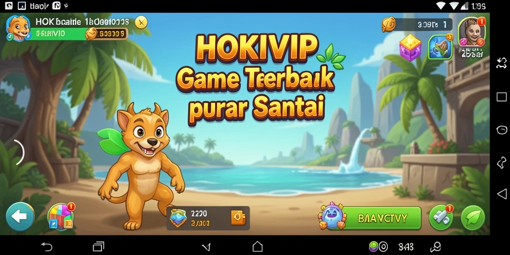 Screenshot gameplay HOKIVIP menampilkan momen seru dalam pengumpulan sumber daya.