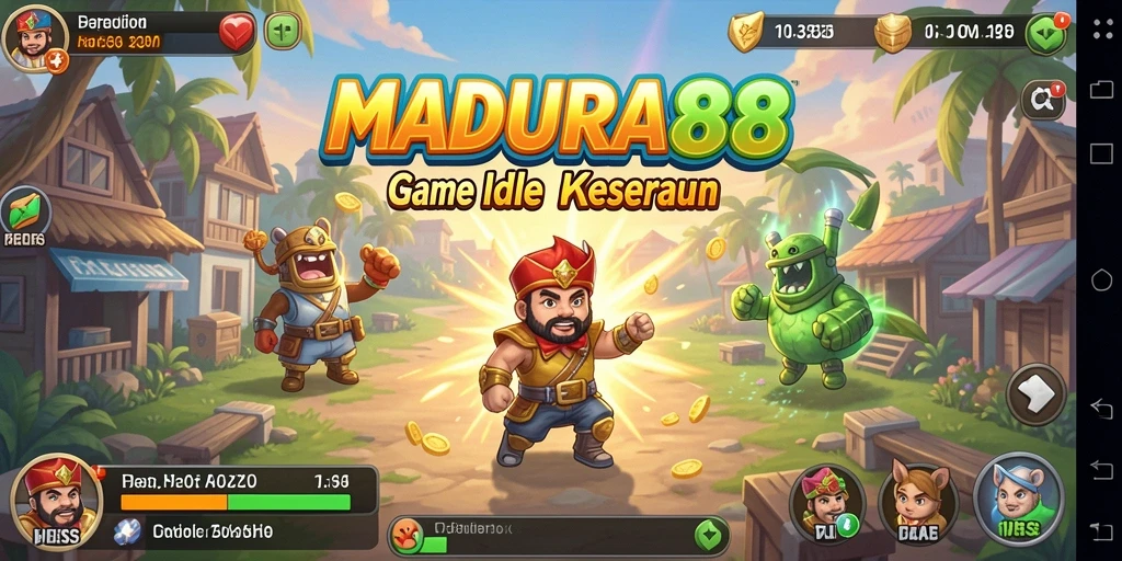 Screenshot MADURA88 menunjukkan gameplay yang menarik dan interaktif.