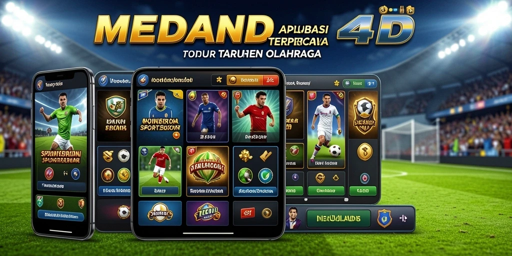 Tampilan gameplay Sportsbook yang menarik di MEDAN4D.