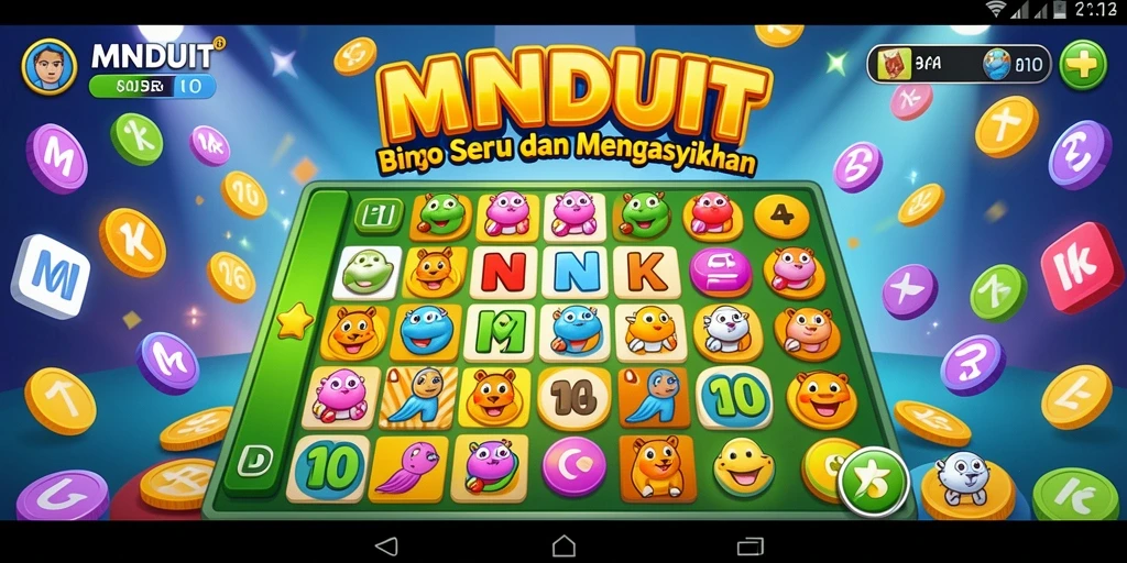 Tampilan gameplay MNDUIT yang seru dan mengasyikkan di Bingo.