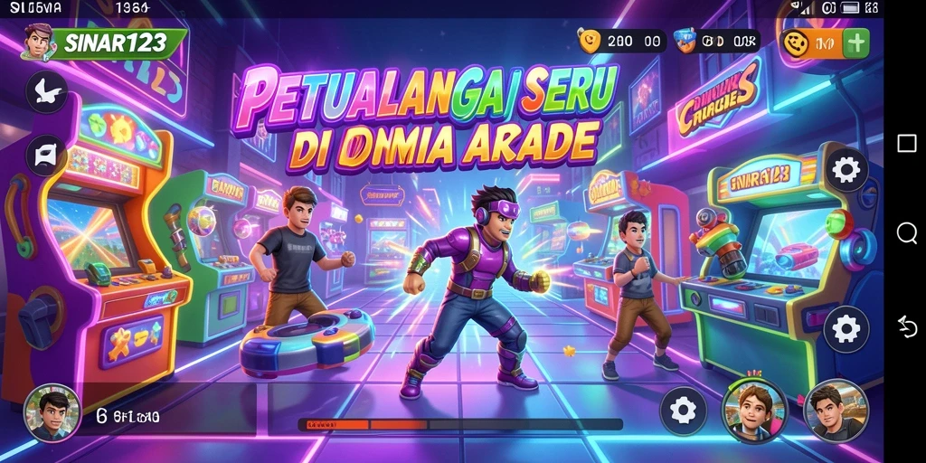 Tampilan gameplay seru dari SINAR123 saat menghadapi rintangan menarik.